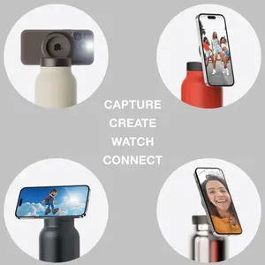 Bouteille d'eau isolée en acier inoxydable de 720ml 24oz avec couvercle à fermeture magnétique - Product Image 6