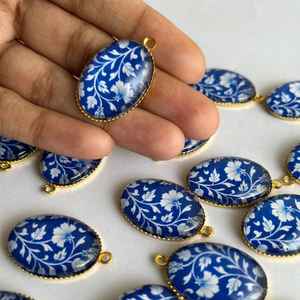 Resin Street Pendant Glass Charm for <b>Jewelry</b> <b>Components</b> & <b>Findings</b> - Product Image 6