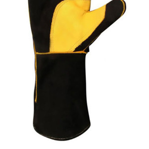 Nouveau 2025 Prix d'usine Gants de soudage exigeants Gants de travail d'hiver en cuir de vache fendu - Product Image 5