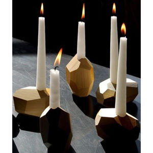 Lot de 3 bougeoirs en bois décoratifs de table modernes bougeoirs bougeoirs en bois de première qualité bougeoirs à bon prix - Product Image 5