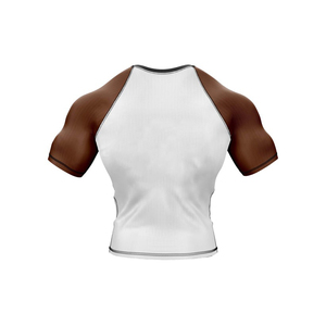 Camiseta de Compresión de Manga Corta Personalizada de Alta Calidad, Camiseta Deportiva Lisa, Camiseta Deportiva con Logotipo Personalizado para Hombre - Product Image 4