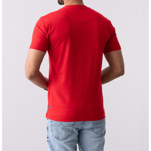 Sérigraphie personnalisée de haute qualité T-shirt à col rond court T-shirt vierge 100% coton T-shirt uni pour hommes - Product Image 4