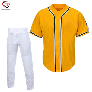 2025 OEM nouveau Baseball Softball uniformes ensemble 100% Polyester respirant conception personnalisable pour les hommes uniformes de Baseball - Product Image 3