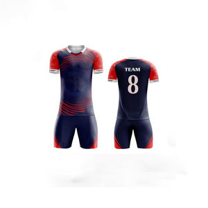 Vêtements de football les plus vendus respirants et à séchage rapide avec logo personnalisable Meilleur design et uniformes OEM de haute qualité - Product Image 2