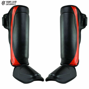 หนัง PU ระดับพรีเมียมพร้อมพิมพ์โลโก้แบบกำหนดเองพร้อมแป้นถีบมวยไทยมวยไทย - Product Image 3