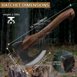 Hache en acier au carbone durable, best-seller, matériau de qualité, prix raisonnable - Product Image 2