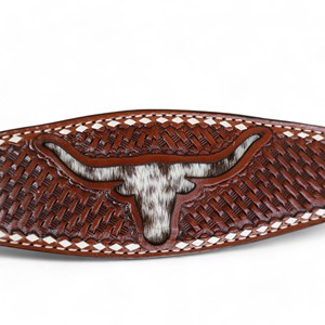 Juego de cabeza trenzada de cuero de Argentina de caballo occidental aceptado OEM a granel - Product Image 4