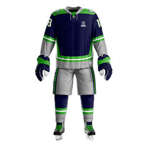 Vêtements de sport, hockey sur glace, design populaire, uniforme de sport, uniforme de hockey sur glace léger, fabriqué au Pakistan - Product Image 1