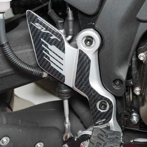 Adesivi Personalizzati 3D per Poggiapiedi Moto QJ Motor SVT 650 X, Logo per Decorazione - Product Image 1