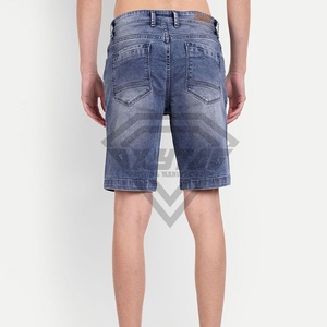 กางเกงยีนส์ขาสั้นของผู้ชายกางเกงขาสั้นสไตล์ใหม่ล่าสุดแบบชาวปากีสถาน - Product Image 3