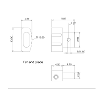 Bisagra flexible de acetato para inyección de impresión 3D para piezas de marco de anteojos de madera - Product Image 3