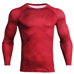 Rashguard unisexe de qualité supérieure à manches longues, vêtement de combat personnalisé imprimé MMA, 100 % polyester, séchage rapide - Product Image 6