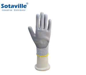 Glovtek AP05 Nivel 5 Guantes DE SEGURIDAD HPPE Suave Anti-Corte Antideslizante Resistente a la abrasión Calor Resistente a los solventes Anti Aceites Grasas - Product Image 3