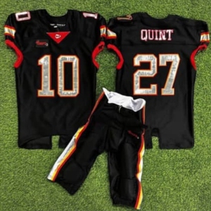 Vente en gros personnalisé Ensemble d'uniformes de football américain sergé pour jeunes adultes par sublimation pour la pratique Maillot de football américain - Product Image 2