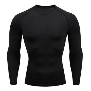 Wholesale Price Mma Rash Guard Full Sleeve Rash Guard OEM ODM Sublimation <b>Printed</b> High Quality Jiu Jitsu Bjj Rash Guard Supplier - Product Image 2