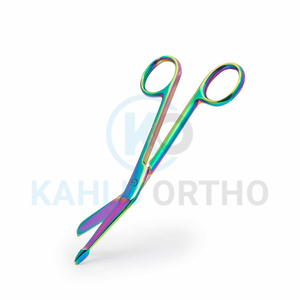 5.5 "acier inoxydable parfait pour les chirurgies ciseaux à pansement chirurgical ciseaux à pansement Lister de haute qualité par KAHLU ORTHOPEDIC - Product Image 1