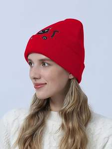Gorros de Punto con Bordado Personalizado OEM/ODM Listos para Enviar, Gorro de Invierno con Diseño de Logotipo al por Mayor - Product Image 2