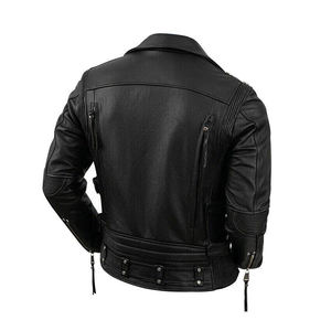 Vente en gros de vestes en cuir personnalisées de qualité supérieure pour hommes, meilleur produit, veste en cuir, veste en cuir personnalisée - Product Image 5