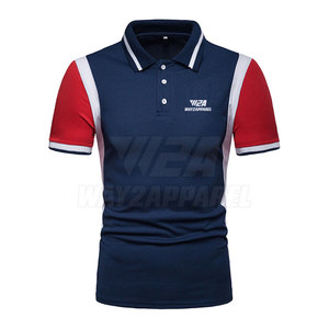 เสื้อโปโลผ้าฝ้าย100% น้ำหนักเบาทนทานออกแบบได้ตามที่ต้องการ - Product Image 1