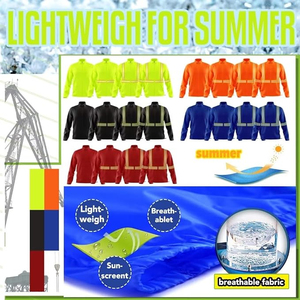 2025 OEM Hi Vis impermeable invierno cálido ropa de trabajo chaquetas reflectantes seguridad construcción chaquetas hombres ropa de seguridad reflectante - Product Image 6