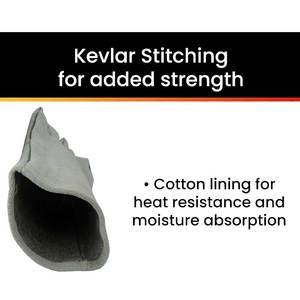 Gants de soudage TIG robustes pour les travailleurs du bâtiment, fermeture flexible du poignet pour un ajustement sécurisé, gants de soudage TIG - Product Image 3