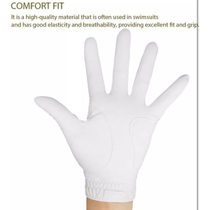 ถุงมือกอล์ฟผู้ชายมืออาชีพที่มีมือจับด้านซ้ายขวาหนังนิ่มกันน้ำออกแบบโลโก้ได้ตามต้องการ - Product Image 2