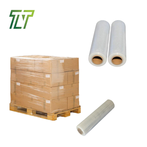 Rollo de película elástica de plástico PVC de gran venta, 50cm de ancho, dureza suave para alimentos, a prueba de manipulaciones, envoltura de palé Industrial fuerte - Product Image 3