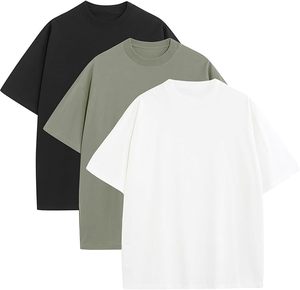 Camiseta de Hombre de Algodón 100% Ecológica, Transpirable, con Serigrafía, Servicio OEM, Precio Económico al por Mayor - Product Image 4