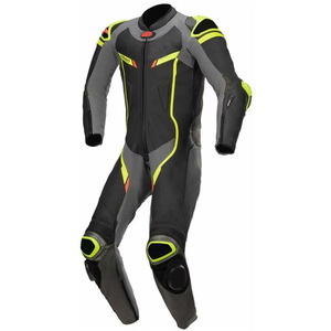 Trajes de chaqueta de moto de cuero genuino para hombre Trajes de moto de cuero de nuevo diseño de calidad premium de alto rendimiento personalizados - Product Image 1