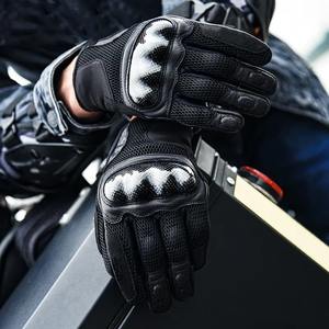 100% guantes de moto de cuero de vaca genuino de alta calidad para hombres al por mayor superventas motocicleta para hombres - Product Image 4