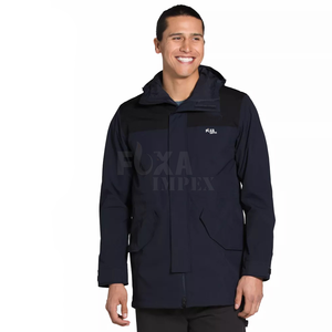 2024 veste de pluie imperméable abordable pour la randonnée veste d'alpinisme coupe-vent imprimée personnalisée pour hommes - Product Image 1