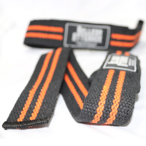 21.5\" Length 1.5\" Cotton Wrist <b>Straps</b> with Breathable Padded Neoprene Soft Supportive Wrist Pads Lift <b>Straps</b> - Product Image 5