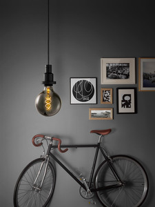 Lámpara de globo de cristal LED en espiral Osram E27 4W 2000K vintage de 1906 (4058075092136) - Product Image 5