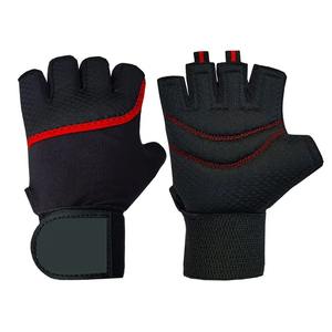 High Quality Custom Logo Gym Fitness <b>Gloves</b> Wholesale by Good Manufacturer New Style Best Rate Made of Spandex for Sports - Product Image 4