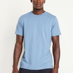 Vêtements de marque personnalisés en gros, t-shirts décontractés 100% coton, jersey uni, OEM/ODM, t-shirts à étiquette privée - Product Image 2