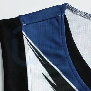 Nuevo diseño, venta al por mayor, uniforme de baloncesto azul de alta demanda para equipos, uniformes de baloncesto con logotipo personalizado, Camiseta deportiva y pantalones cortos - Product Image 6