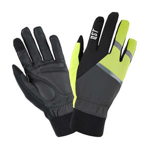QST unisexe anti-dérapant évacuant l'humidité écran tactile course gants de sport cyclisme moto PU matériel - Product Image 5