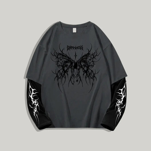 Sudaderas en blanco para hombre, suéter cálido de invierno con cuello redondo, sudaderas Unisex, 50% Algodón, 50% poliéster, 300g, forro polar de manga larga - Product Image 6