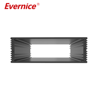 Boîtier en aluminium anodisé d'usinage CNC Boîtier électronique en métal Boîte de jonction Boîte de rail Din