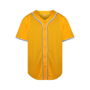 Cantidad Venta caliente Jersey de béisbol para adultos Tela de alta calidad hecha Jersey de béisbol transpirable - Product Image 5