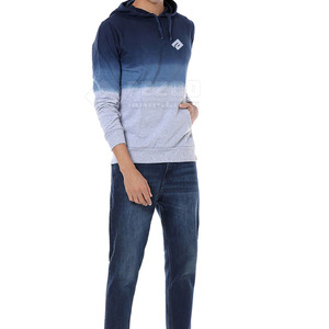 Nouveau style Sweats à capuche de couleur unie Sweats à capuche en coton mélangé à quantité minimale de commande bas pour hommes dans un design différent - Product Image 4