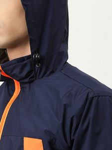 Veste coupe-vent imperméable pour homme, col montant, style décontracté, fermeture éclair intégrale, idéale pour l'automne et l'hiver - Product Image 6