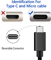 Câble de charge rapide en nylon USB-A vers Type-C de 1 m à faible MOQ pour appareils iOS avec charge rapide 3A