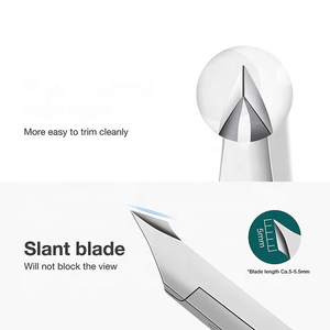 Juego de manicura de acero inoxidable de alta calidad con logotipo personalizado, venta al por mayor, pinzas para cutículas de uñas con empujador y cortaúñas para dedos - Product Image 6