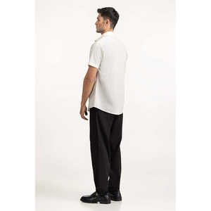 Camisas Casuales para Hombre, Clásicas a Rayas, Tela Popelina, Talla XL/3XL, Cuello Mao, Antiarrugas, Transpirables, Teñidas - Product Image 3