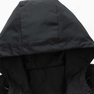 Servicio de OEM, buena alta calidad, impresión personalizada, forro de malla, chaqueta impermeable con cremallera, chaqueta cortavientos con capucha para hombres a la venta - Product Image 3