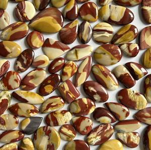 Piedra preciosa suelta de forma mixta de cabujón de jaspe Mookite Natural de alta calidad para la fabricación de joyas - Product Image 1