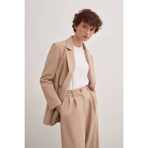 Chaqueta Blazer Cruzada Color Camel 5165111 - Product Image 4