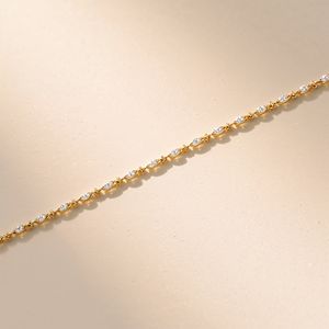 Collar con Colgante de Oro Amarillo de 9K y Platino para Mujer, Joyería Fina Moderna de Lujo, Diseño Elegante OEM - Product Image 1