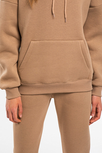 Trajes de mujer Traje de sudor Jersey Sudadera de hombro regular y chándal Jogger Conjunto de 2 piezas Chándal de mujer Jersey Chándal - Product Image 6